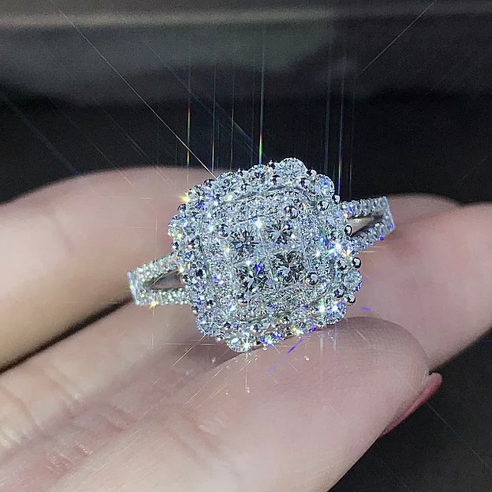 ✨BACK IN STOCK✨Halo Square Stunner✨ - Picture 5 of 7